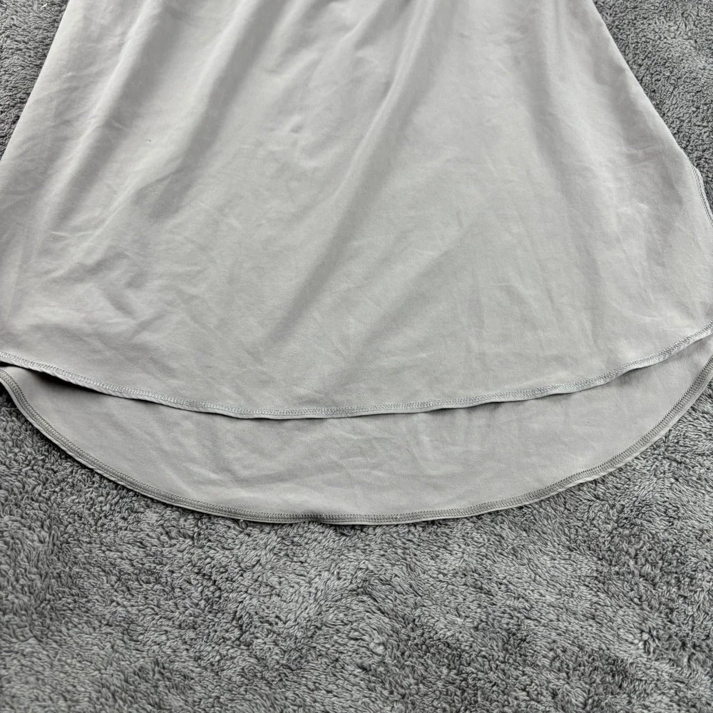 Lululemon Old Style Razorback Tank Top‎ Womens 4 Gray Yellow